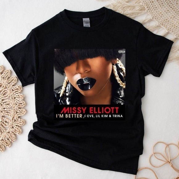 Teresa D Other - Missy Elliott Im Better T Shirt Out Of This World 2024 Tour Graphic Fan Gift Tee